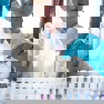 female laboratory worker with pipette