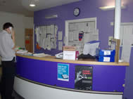 Bone Infection Unit reception