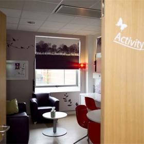 View into the 'Activity Hub' room.