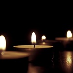 Image of lit tealights.