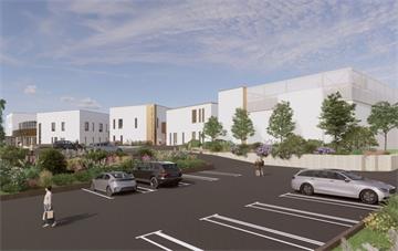 An architect's impression of the new Radiotherapy centre