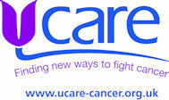 UCARE logo - Finding new ways to fight cancer; www.ucare-cancer.org.uk
